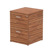 Dynamic Impulse 2 Drawer Filing Cabinet Walnut I000132