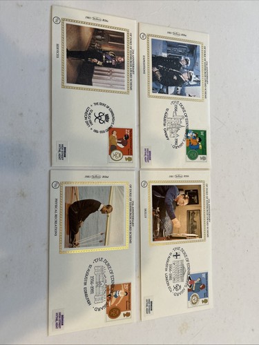 Benham small silks fdcs 1981 - silks,