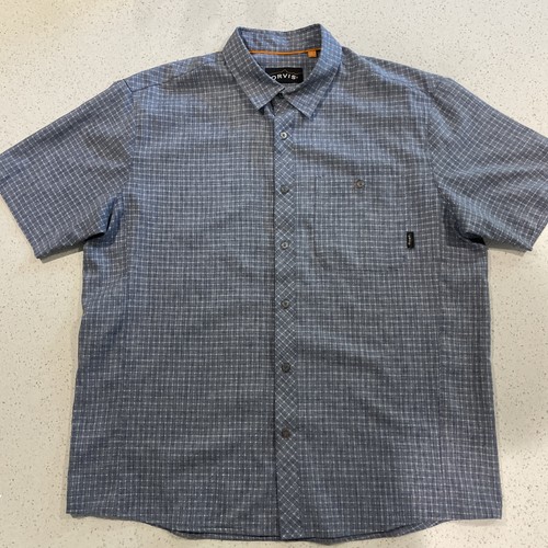 Orvis shirt mens large short - mens,