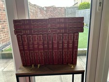 Agatha Christie Leather Bound Book Collection Published by Collins (1976) VGC
