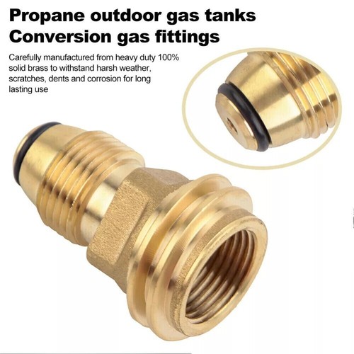 Propane gas tank adapter - lp,