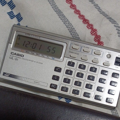 Casio melody calculator - casio, ml-81