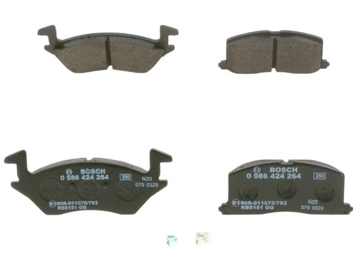 Brake pad set disc - pad, 986