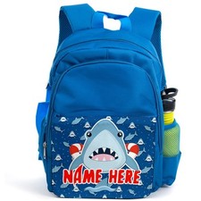 Personalised Shark Backpack
