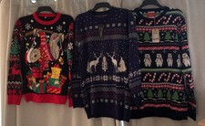 3 x Christmas Festive Jumper