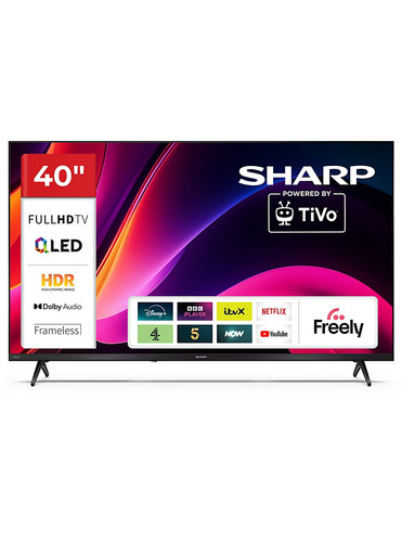 Inch qled with tivo - 40-inch,