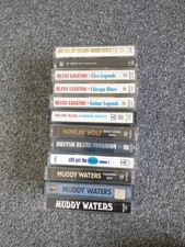 Blues Cassette Tapes including Muddy Waters