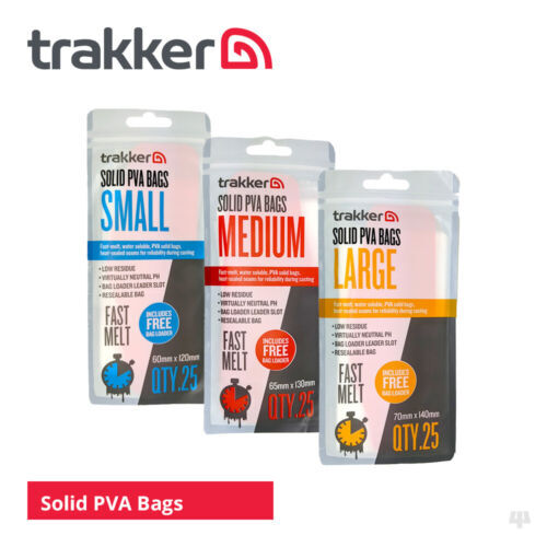 Trakker pva bags - pva, sizes