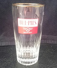 Vintage Mortgat 12 Bels Pils GR 33cl German lager glass