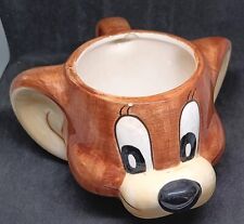 Vintage Jerry Mouse 3D mug Tom And Jerry Cartoon  1993 Rare and Collectable