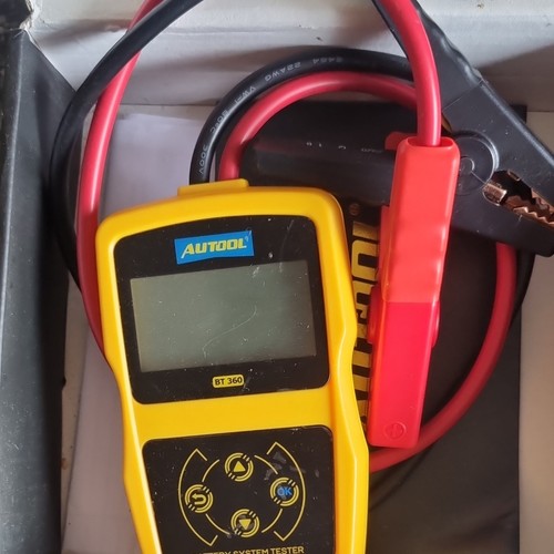 Car battery tester - car,