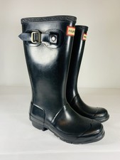 Hunter Kids Black Wellington