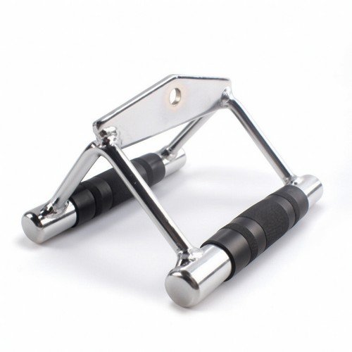 Shaped row handle chrome - handle,