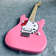 Hello Kitty Strat Style Guitar