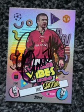 Signed Eric Cantona Manchester