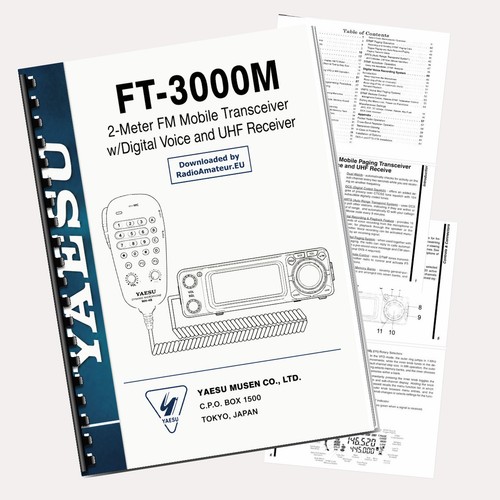 Yaesu 3000m fm mobile - 2m,
