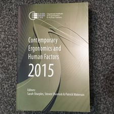 Contemporary ergonomics and - ergonomics,