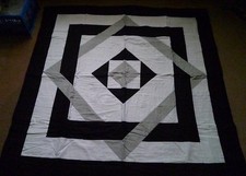 Infinity Square Handmade Lap Quilt