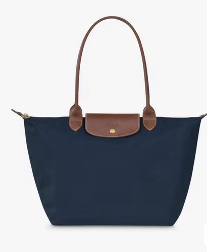 Longchamp pliage navy nylon - longchamp,