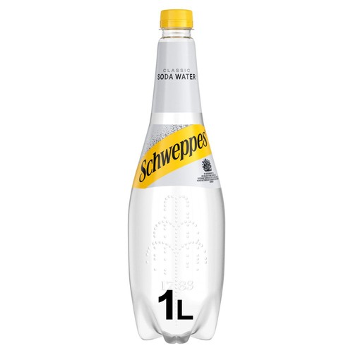 Schweppes soda water - 6, x