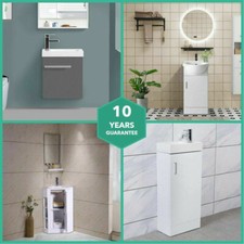 Designer Gloss White Grey