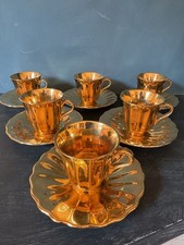 Vintage 15 Piece Wade Gold