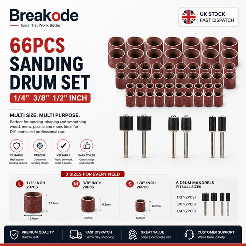 Pcs sanding bands - bands, drum