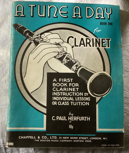 Tune day for clarinet - a, book