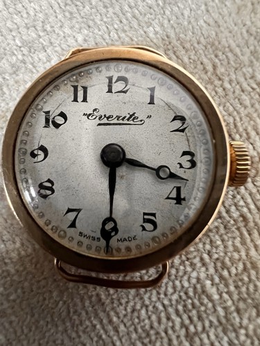 9ct gold watch - watch,
