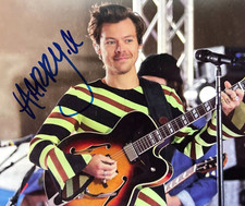 HARRY STYLES Hand Signed 8x10"