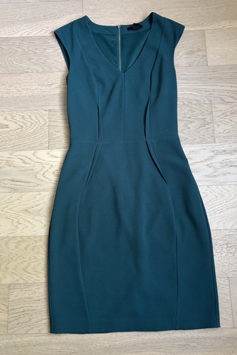 Emerald green sheath dress - emerald,