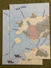 COLUMBIA GAMES - VICTORY, BLOCKS OF WAR 'FOREST' MAP SET #15/#16  (1998)