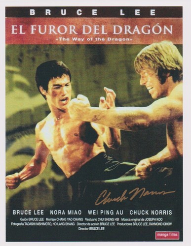 Chuck norris signed way - norris,