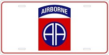 US Army 82nd Airborne License