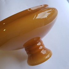 Mid Century glass lamp light shade design atomic 1950s space age vintage MCM ufo