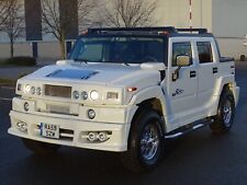 2009 HUMMER H2 CUSTOM 4WD PICK UP SUT 6.0 V8 AUTO FULL BODY KIT WHITE 28K MILES