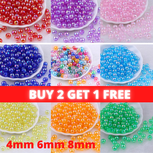 4mm 6mm 8mm clear rainbow - 4mm,