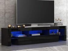 Modern Black 160cm TV Unit TV