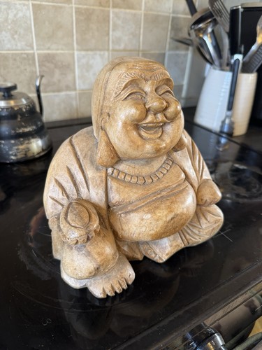 Hand carved solid wood - hand,