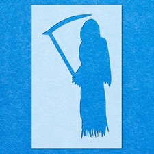 Grim Reaper Stencil Stencil