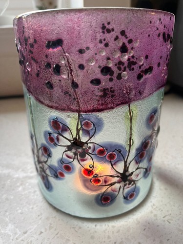 Glass candle screen stunning - screen,