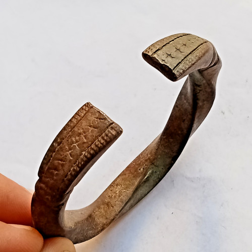 Wonderful bronze viking - viking, roman