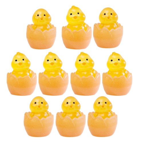 20pcs resin mini chick statue - 20pcs,