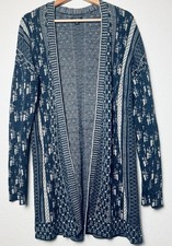Lucky Brand Cardigan M Blue