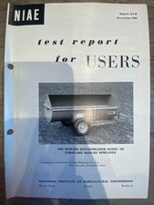 NIAE Test Report for Users