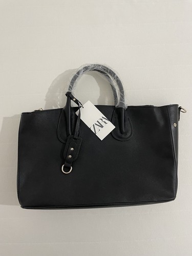 Zara black office - black, handbag