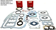 TWO PISTON RING SETS & GASKET