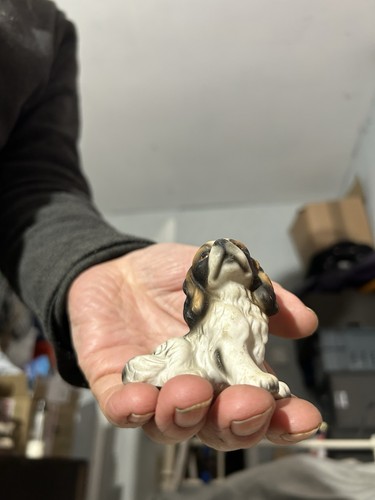 Small ceramic king charles - king,