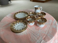 Reid & Co Roslyn China, Set Of Four inc Jug, 13 piece set
