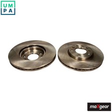 2x BRAKE DISC 19-0737 FOR SAAB